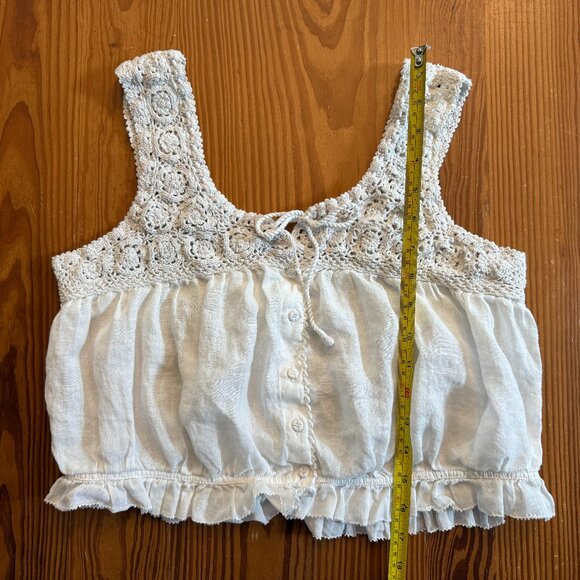 DOEN Camille Top In Salt Size Large - Picture 6 of 9